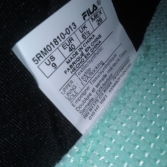 Ladies Athletic  Fila Slip-on Sneakers - Picture 2 of 7